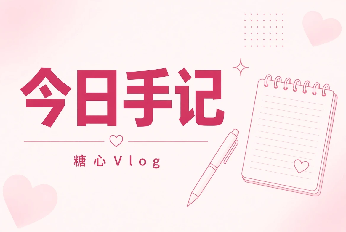 糖心Vlog今日便笺内容图