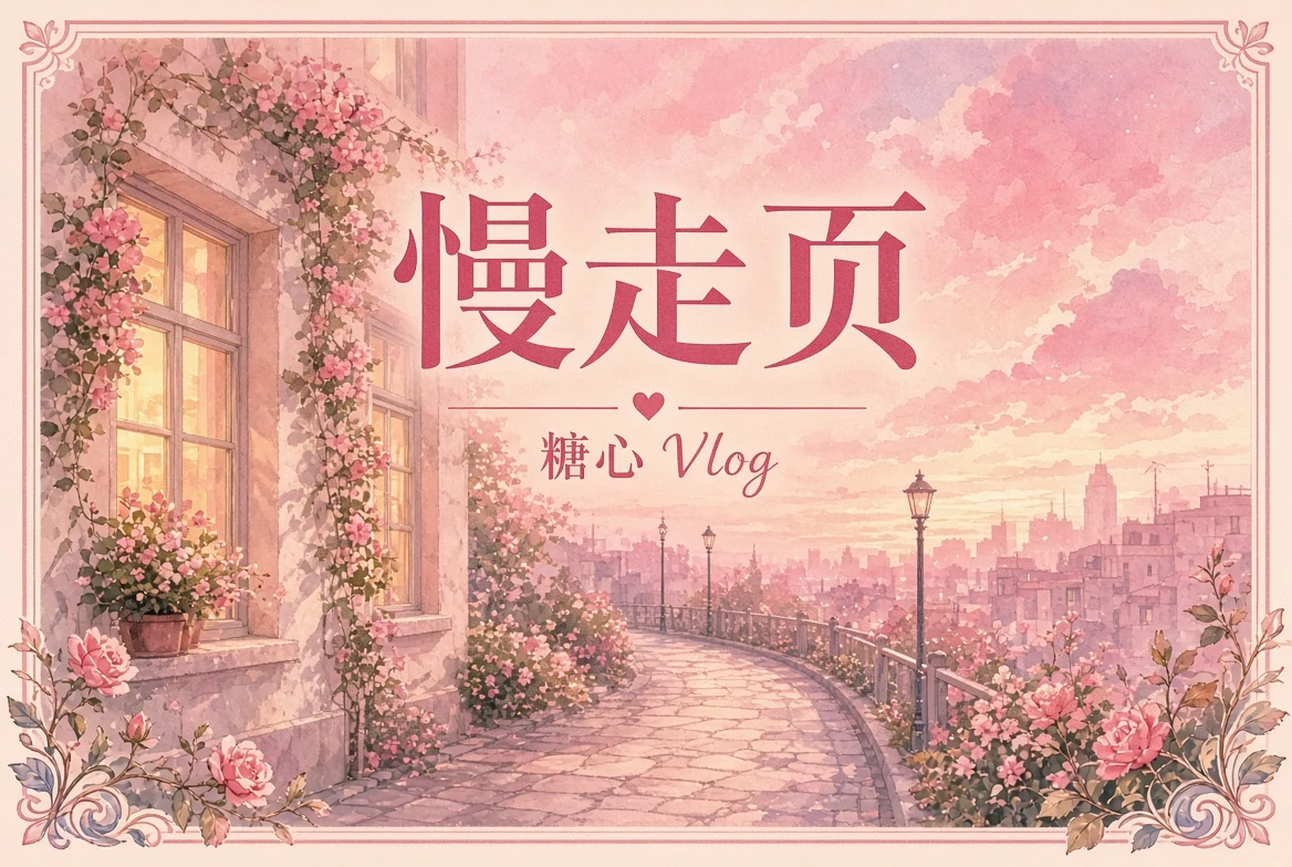 糖心Vlog慢走页内容图